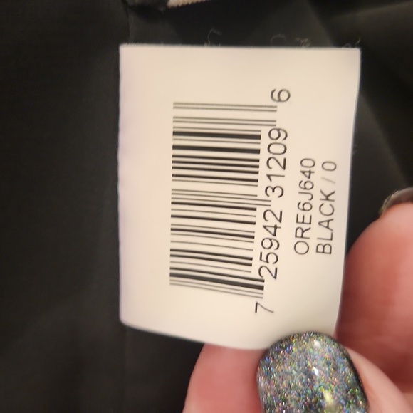 BCBGMaxAzria Black Layered Mini Dress Size 0, New Without Tags! - Picture 2 of 8